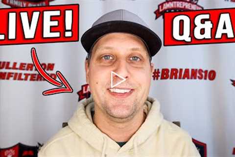LIVE STREAM! Let's GROW! Q&A All Things Equipment & Mowers!