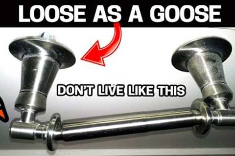 How To Fix a Loose Toilet Paper Holder | Towel Racks & Wall Brackets