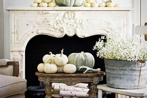 Decorate with Nature for an Elegant Fall Atmosphere