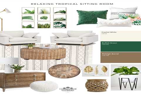 How to Create Tropical Living Rooms Designs