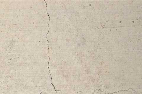 How common are hairline cracks in concrete?