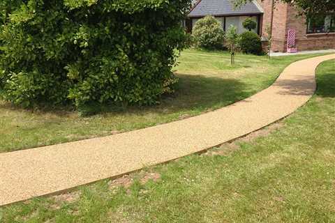 The Benefits of a Resin Bound Pathway