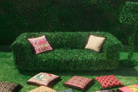 Gucci Unveils a New Line of Joyful Furniture and Homewares 