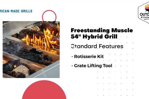 Freestanding Muscle - 54 Hybrid Grill MUSFS54-NG