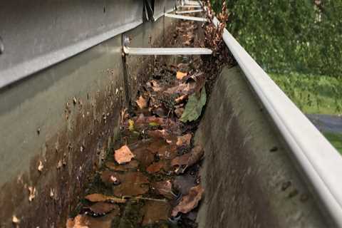 What can dirty gutters cause?