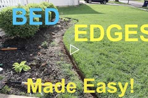 CLEAN EDGES using ONE simple tool / Edge Beds like a PRO