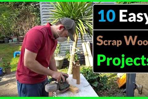 10 Easy Scrap Wood Projects! (Woodworking for Beginners)