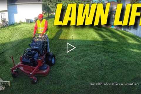 CUTTING GRASS [LAWN LIFE] LAWN MOWER