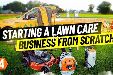 21 Year Old Starts a Lawn Care Business from Scratch | EP. 1
