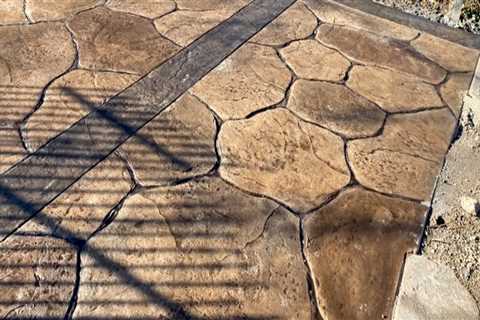 How well does stamped concrete hold up?