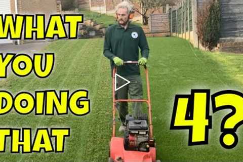 How To RENOVATE your LAWN // SPRING Lawn Care