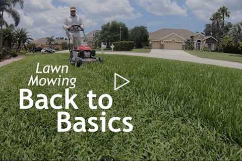 Lawn Mowing Tips | String Trim, Mow, Edge, Mow, Blow | How To Mow Bro