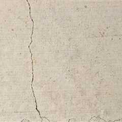 Are cracks in slab a problem?