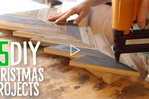 Using Scrap Wood To Make Christmas Decor
