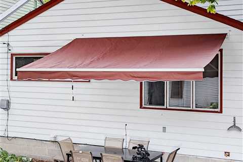 This Retractable Awning Is an Easy Way to Make Your Patio More Pleasant