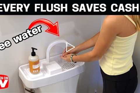 GENIUS Invention Recycles Water from your TOILET?