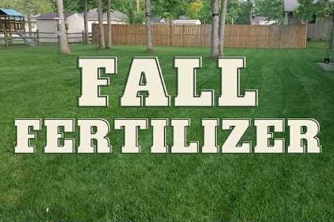 Fall fertilizer // Scotts Winterguard 32-0-10 // Does it have to say Fall on the bag ??
