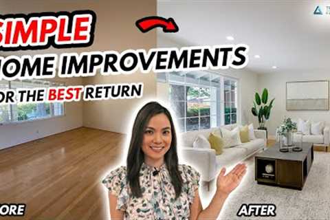 8 Home Renovations for Best Return-Simple Home Improvements, Profitable Home Projects that Add Value