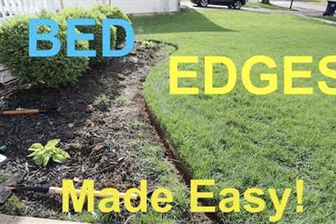 CLEAN EDGES using ONE simple tool / Edge Beds like a PRO