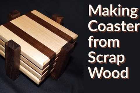 Making Coasters from Scrap Wood | Woodworking Projects to Sell | Scrap Wood Projects