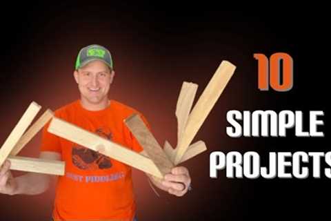 10 Easy Scrap Wood Projects (With Video Plans!)