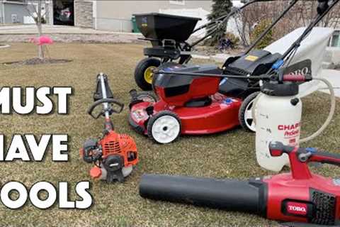 ESSENTIAL Lawn Care Tools