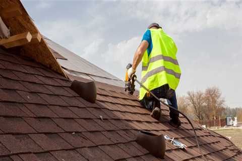 What tasks do roofers do?