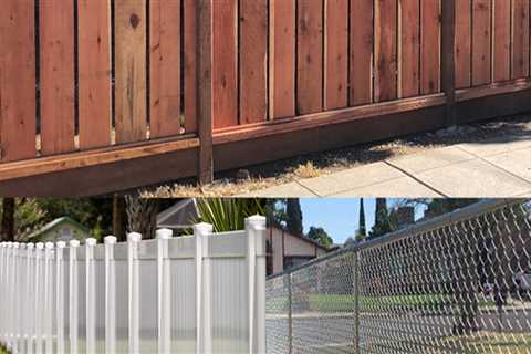 Which fence would withstand the strongest wind?