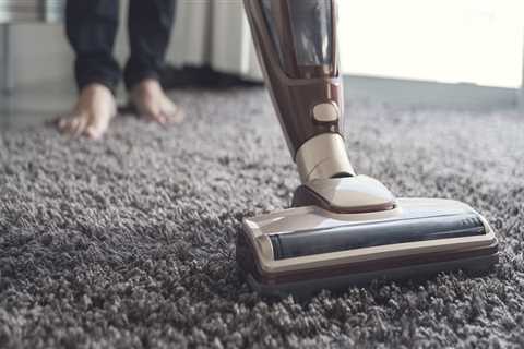 How often should carpets be cleaned?