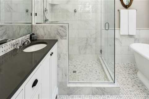 Do you tile wall or floor first in bathroom?