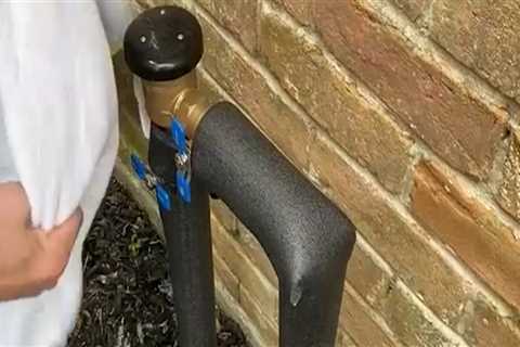 At what temperature should you wrap your pipes?