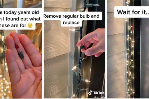 If You See an Extra Red-Tipped Bulb with Your Christmas Lights, This