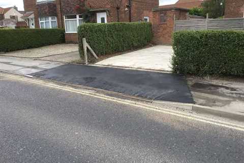 What are the benefits of a dropped kerb Derby