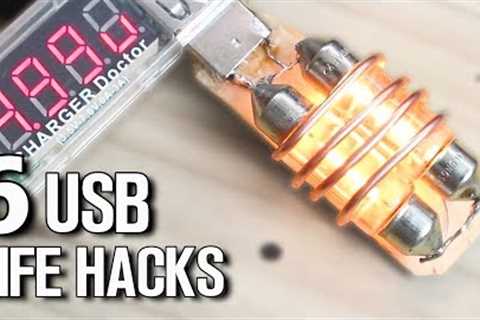 6 USB Gadgets and DIY Life Hacks
