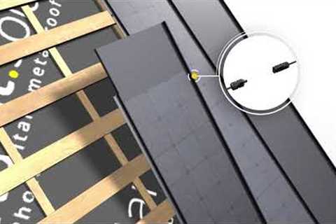 Installation video (Click System solar roof)