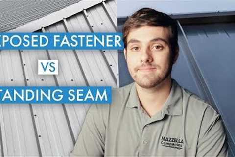 Exposed Fastener Vs. Standing Seam Metal Roofing Revisited