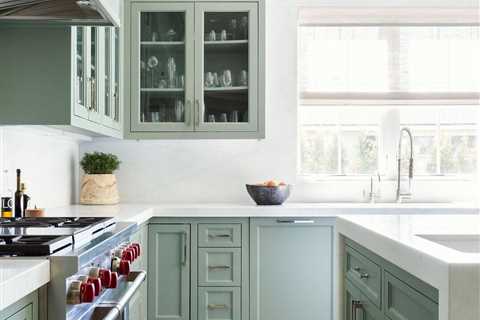 How to Paint Green Kitchen Cabinets