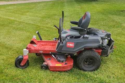 How to Mow Your Lawn - Toro Zero Turn 75750