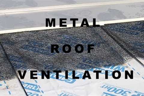 Preventing Condensation on Metal Roofs