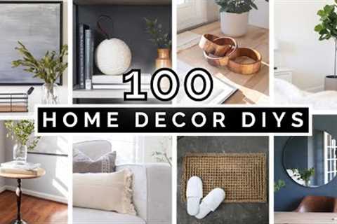 100 DIY HOME DECOR IDEAS & PROJECTS | AFFORDABLE & AESTHETIC