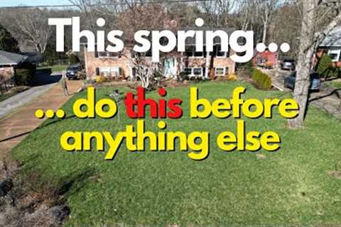 DO THIS FIRST: Early Spring Lawn Care