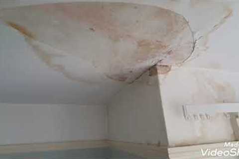 How To Repair And Decorate A Ceiling After Water Damage
