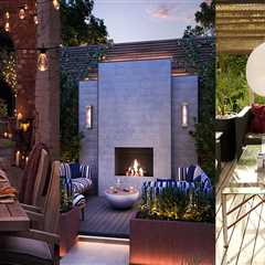 Enhance the Beauty of Your Outdoor Living Space with Lighting