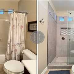 Tub Into Shower Conversion For Maximum Space And Style