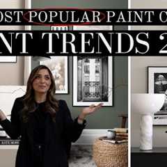 PAINT TRENDS 2023!  MY MOST RECOMMENDED PAINT COLORS as a DESIGNER!
