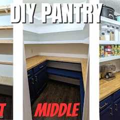DIY Pantry Makeover | Organize, Modern, Storage, & Ideas