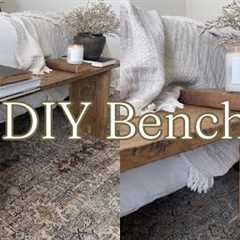 DIY Bench | Vintage Inspired Bench | Budget Home Decor