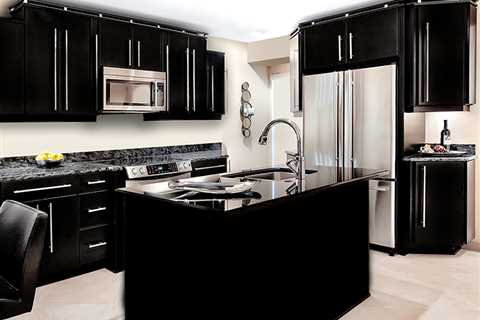 Black Cabinets - A Bold and Stylish Choice For Your Kitchen