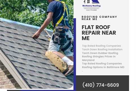McHenry Roofing Stresses Importance of Fixing Roof Drainage Issues in Charles Village Baltimore