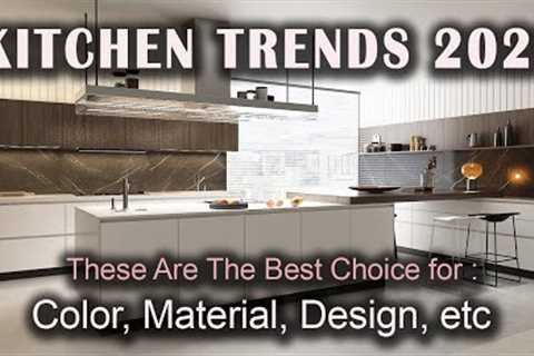 NEWEST Kitchen Trends 2023 | Best Choice Kitchen Interior Design Trends 2023 Color Design Cabinet
